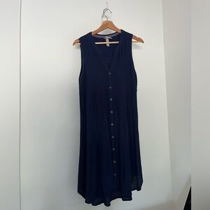 Navy Blue Shift Dress